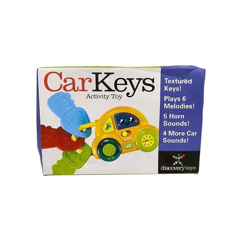 Discovery Toys Car Keys Musical Activity Toy For Babies Ages 12 months and Up